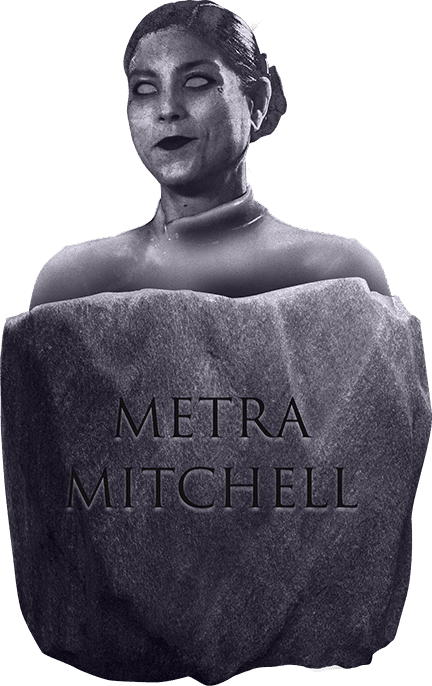 Metra Mitchell headstone
