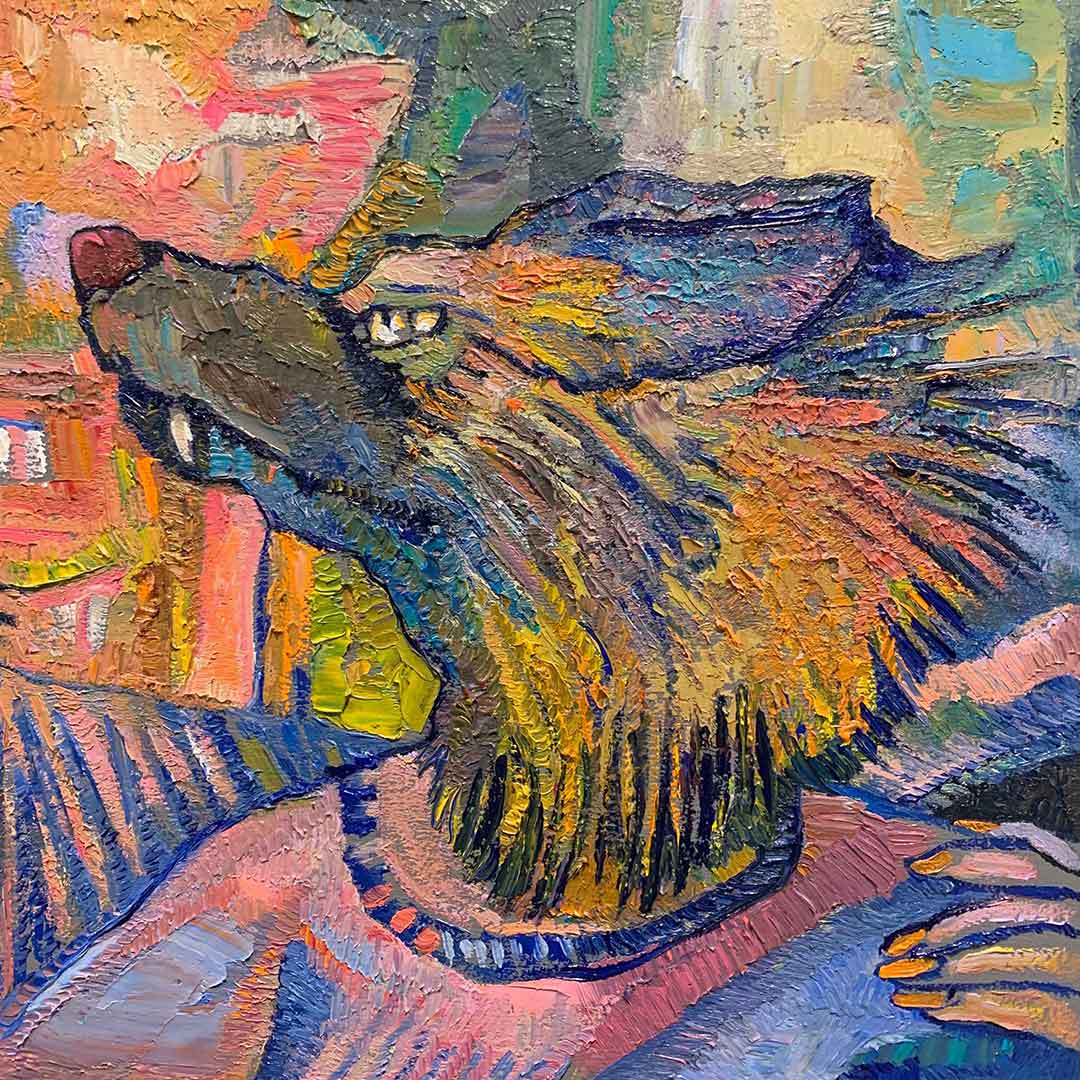 Metra Mitchell art Werewolf