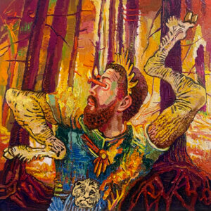 Metra Mitchell Artwork Everlasting Fire Painting