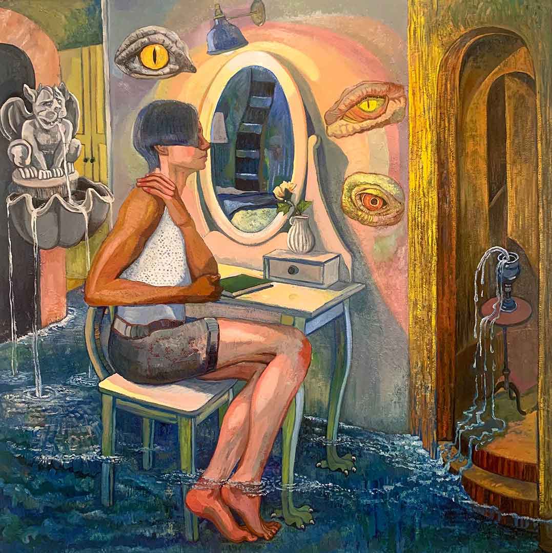 Metra Mitchell art Depth of a Monster