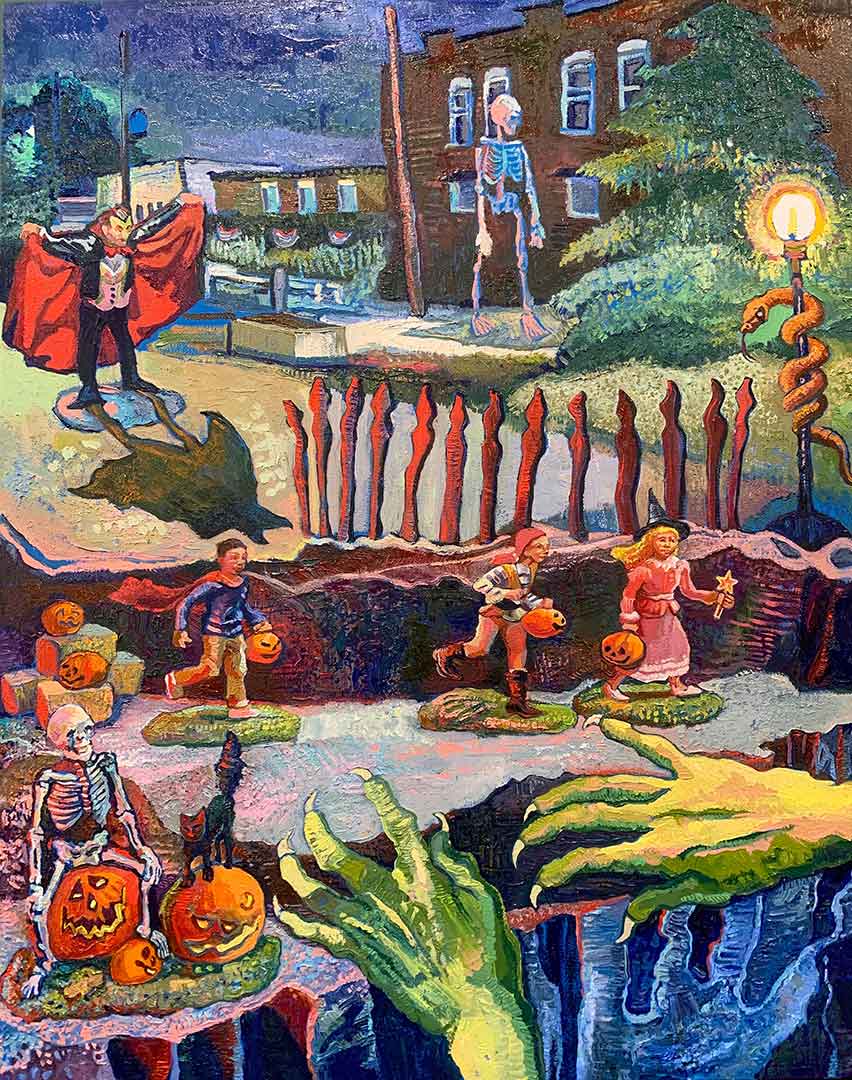 Metra Mitchell art South Grand After Dark