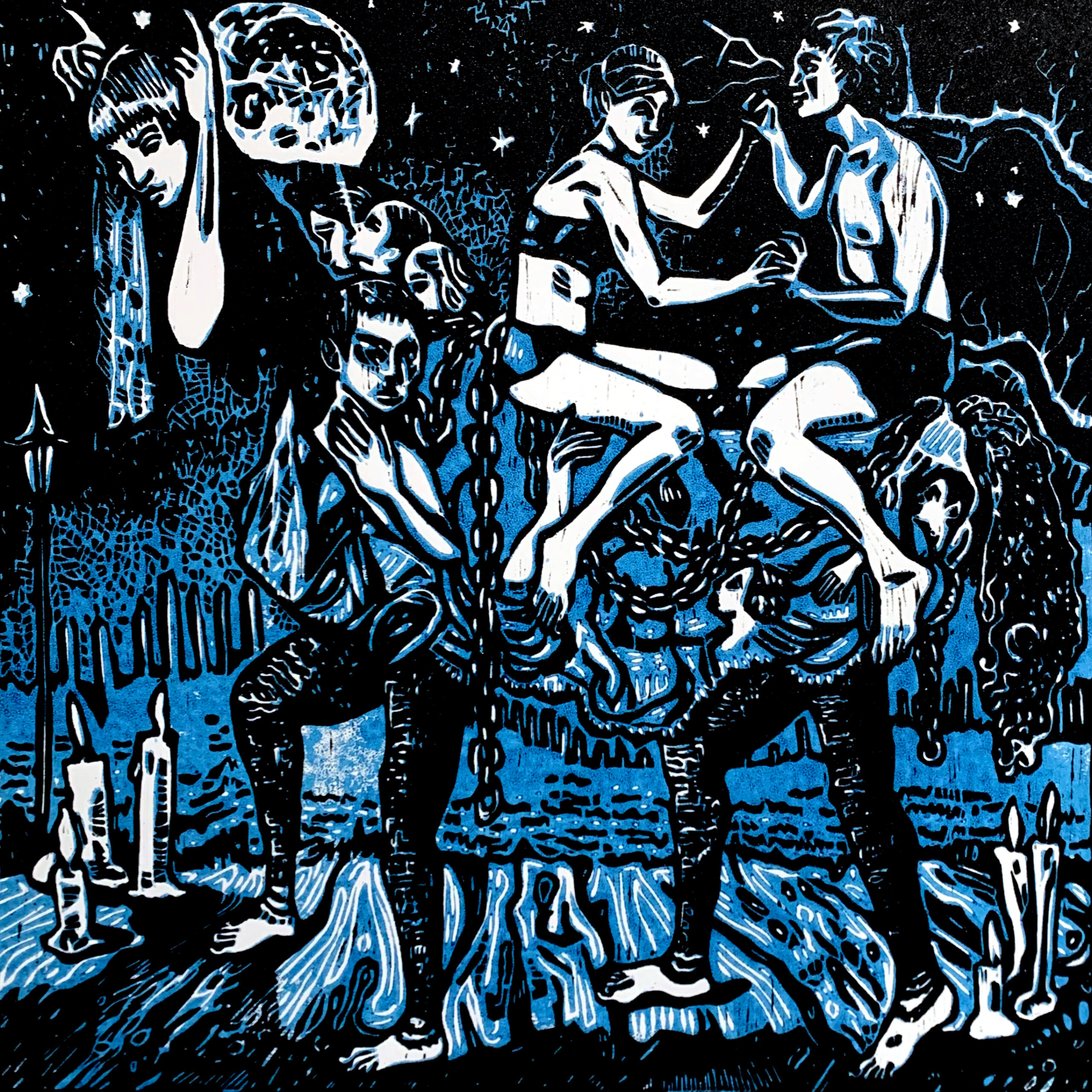 Metra Mitchell Artwork Night-Mare Print