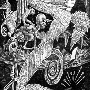 Metra Mitchell Artwork Emerald Sphinx Drawing