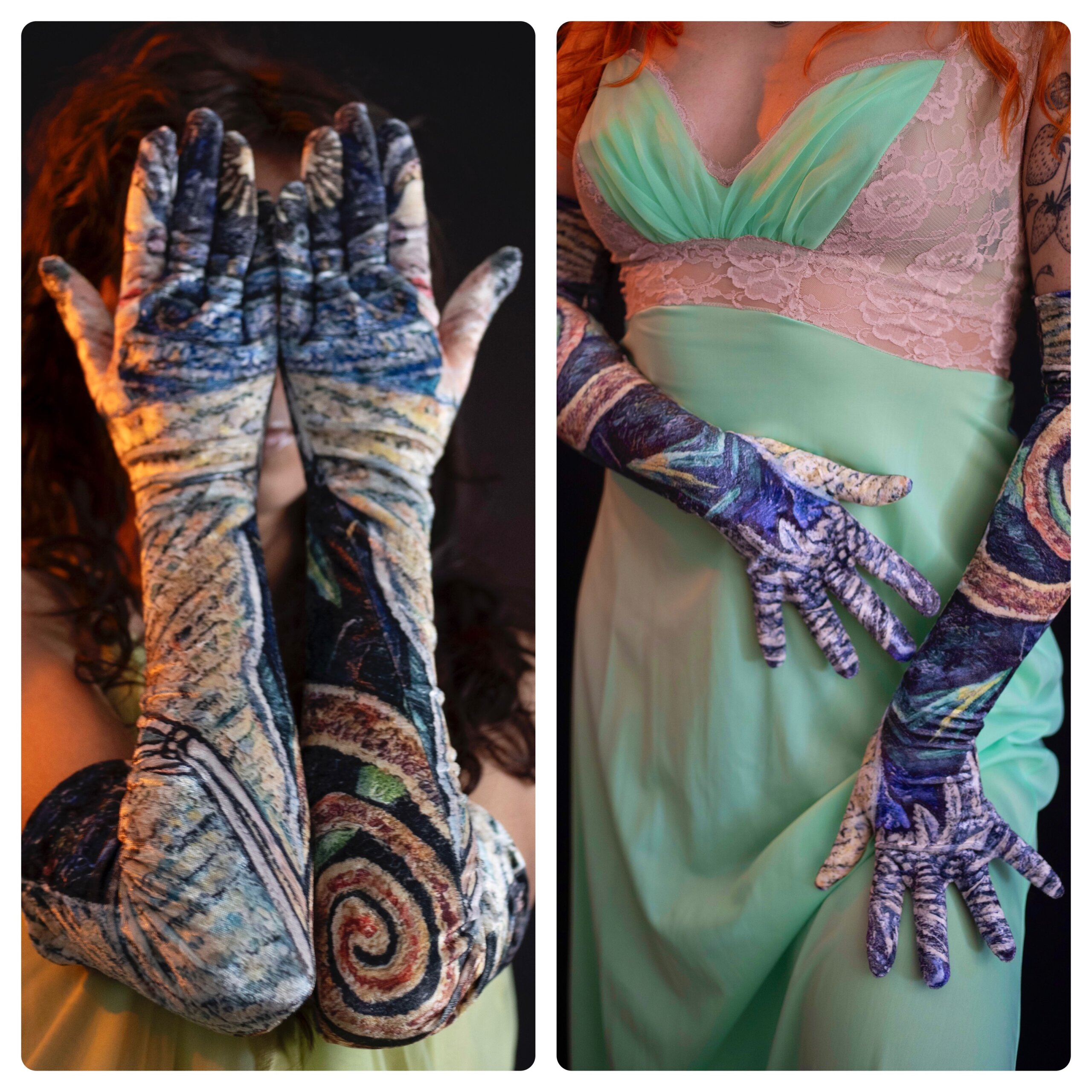 Emerald Sphinx Gloves